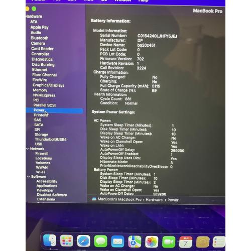 Apple MacBook Pro 13.3" A1502 2015 i5-4210U 2.70 GHz 16GB RAM 256GB SSD