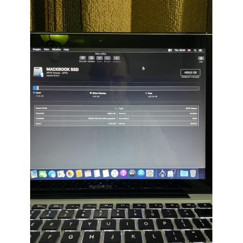 Apple MacBook Pro 13" A1278 2015 i5-3210M 16GB RAM 500GB SSD 8X DL "SuperDrive"